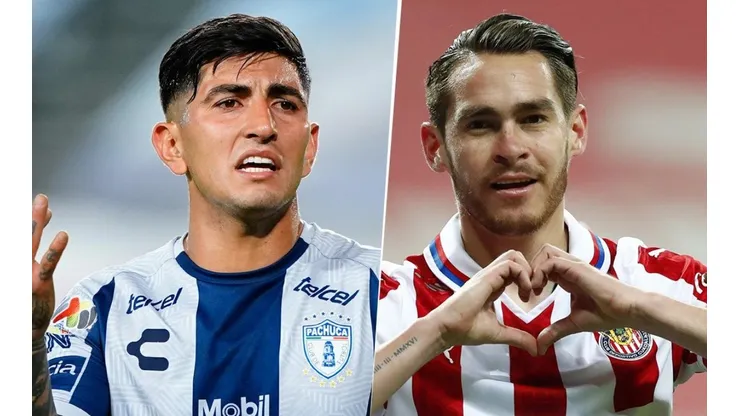 Pachuca vs. Chivas, Liga MX (Imagen: Imago7 y Getty)