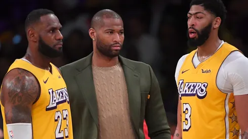 LeBron James, DeMarcus Cousins y Anthony Davis (Foto: Getty)