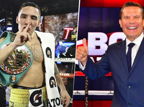 Lo estaba esperando: Julio César Chávez felicitó a Oscar Valdez