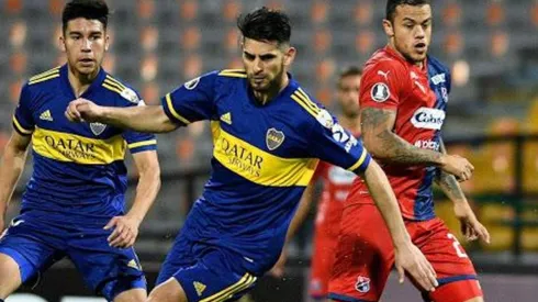 Carlos Zambrano llegó a Boca en enero del 2020.