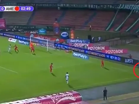 Era el gol del año: Jarlan intentó un olímpico por el primer palo y faltó poco