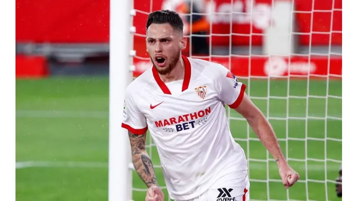 Lucas Ocampos, figura de Sevilla.