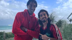 Rodolfo Pizarro con Scottie Pippen en Instagram.