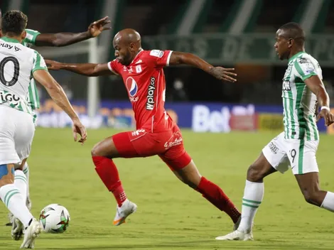 Tras un emocionante partido América se lo empató sobre la hora a Nacional