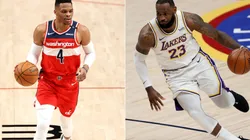 Laker vs. Warriors en vivo online y en directo juegan por el NBA 2020-21. Fuente: Getty.