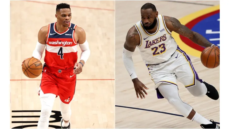 Laker vs. Warriors en vivo online y en directo juegan por el NBA 2020-21. Fuente: Getty.