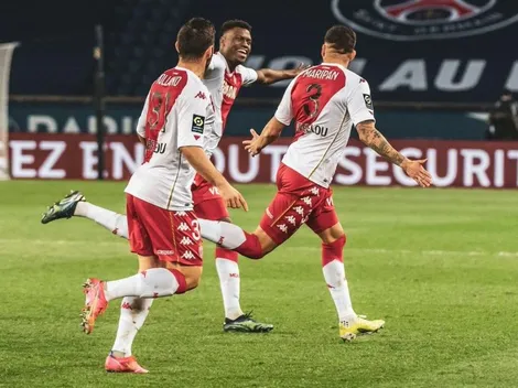 Mónaco dio el gran golpe y barrió a Paris Saint-Germain a domicilio