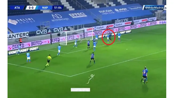 ¿Que no pueden jugar juntos? Centro de Muriel y gol de Duván para Atalanta