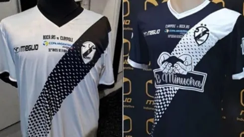 Las camisetas que utilizará Claupole. (Foto: De Brown)