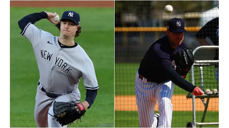 Gerrit Cole y Corey Kluber (Foto: Getty y @Yankees)