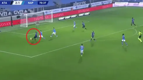 Vístase, Muriel: control, enganche y bomba de zurda, golazo del Atalanta