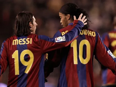 La emotiva publicación de Messi para Ronaldinho por la muerte de su madre