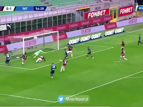 Toqueteo de Inter y definición de Lautaro Martínez: 2 a 0 ante Milan