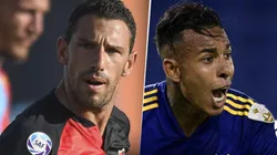 Maxi Rodríguez y Sebastián Villa (Imagen: Getty)