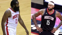 James Harden y DeMarcus Cousins