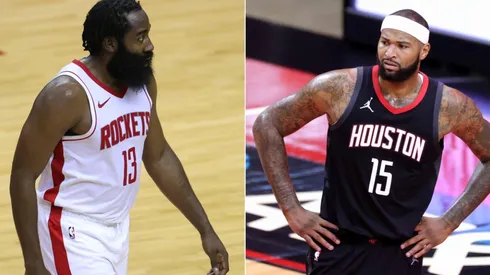 James Harden y DeMarcus Cousins
