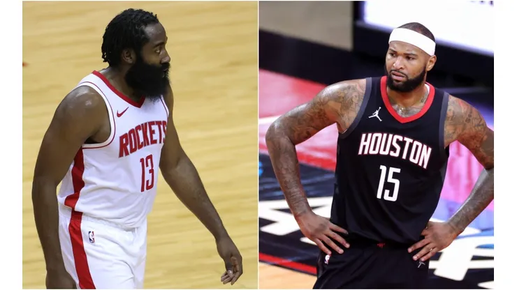James Harden y DeMarcus Cousins