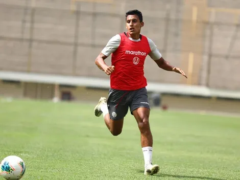 El once de Universitario en su vuelta a entrenamientos en el Monumental