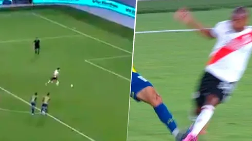 Minuto negro para Central: Montiel hizo el 2-0 de penal y se quedó con 10