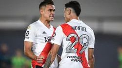 El festejo de Rafael Borré y Gonzalo Montiel.