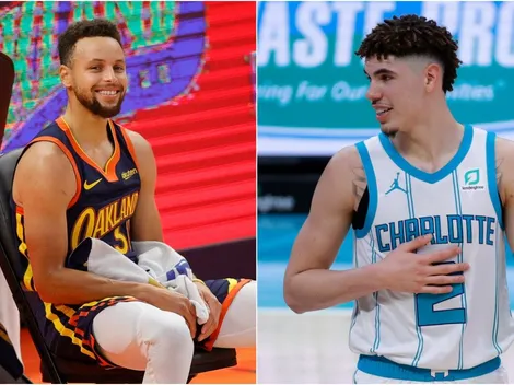 Curry se rinde ante LaMelo Ball antes de enfrentar a la joya de Jordan