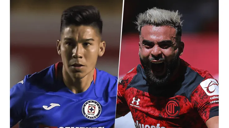 Cruz Azul vs. Toluca por la Liga MX (Foto: Imago).