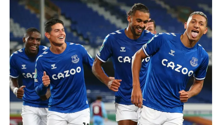 Everton en la temporada 2020/2021.