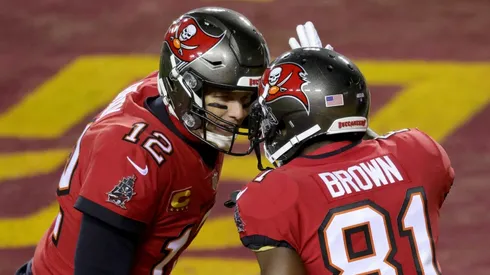 Tom Brady y Antonio Brown