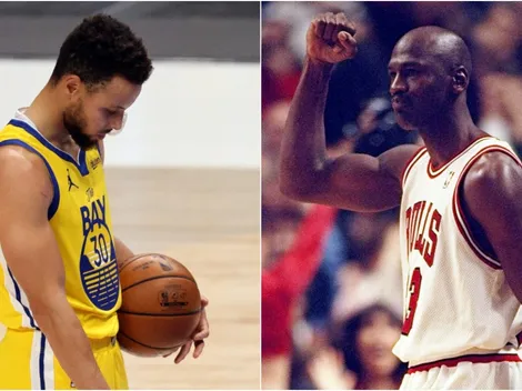 Curry no pudo con Jordan, a solo un juego de récord histórico
