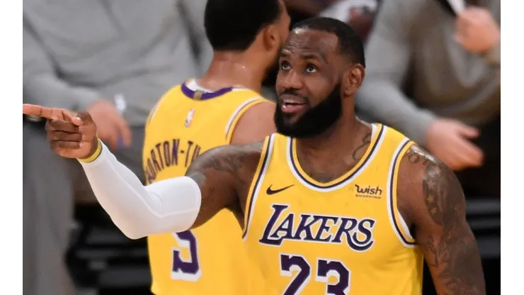 LeBron James, estrella de Los Angeles Lakers