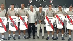 La presentación de los refuerzos de River.