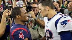 Deshaun Watson y Tom Brady