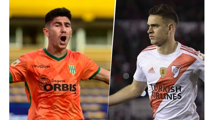 Los números entre Borré y Agustín Fontana, el nuevo "9" que tiene River