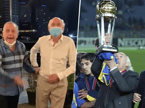 Se filmó con Bianchi y le tiró un palito a Gallardo: "¿Con quién quieren compararlo?"