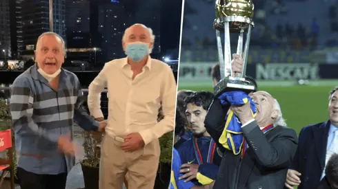 Se filmó con Bianchi y le tiró un palito a Gallardo: "¿Con quién quieren compararlo?"