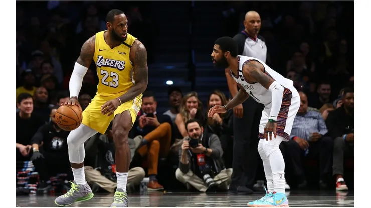LeBron James y Kyrie Irving (Foto: Getty)
