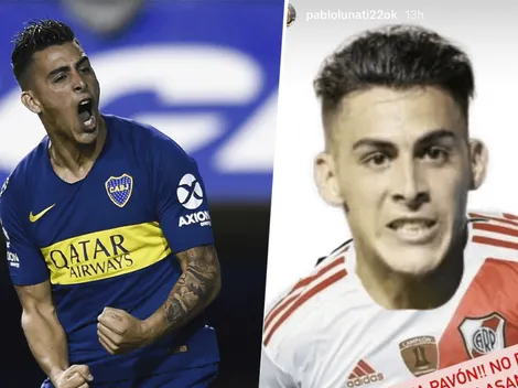 ¡Lunati le dijo a Pavón que vaya a River!