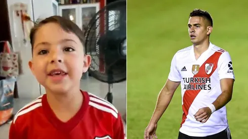 Pura emoción: así reaccionó un niño cuando recibió la camiseta de Santos Borré