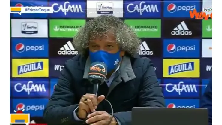Gamero, el DT de Millonarios, dijo que Felipe Román podría jugar el martes