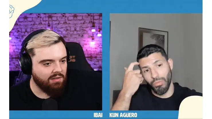 ¿De chico era hincha de River? La respuesta de Agüero a Ibai en Twitch