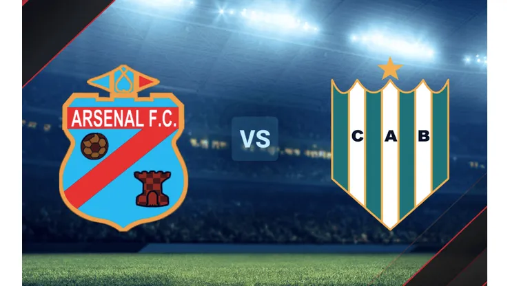 Arsenal vs. Banfield por la Copa de la Liga Profesional.