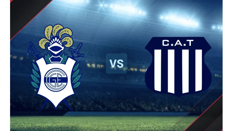 Gimnasia vs Talleres por la Copa de la Liga Profesional Argentina.