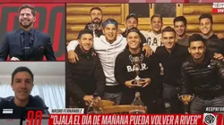Nacho Fernández sobre el WhatsApp de River: "¡Aparece de todo en ese grupo!"