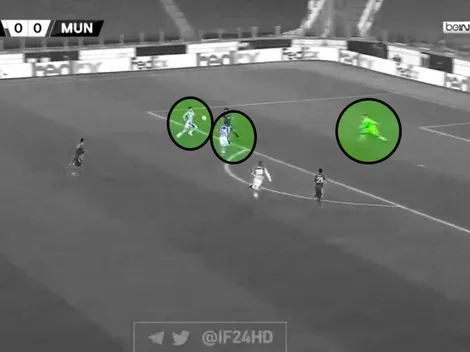 Los Tres Chiflados juegan en la Real Sociedad: el 1-0 del Manchester United