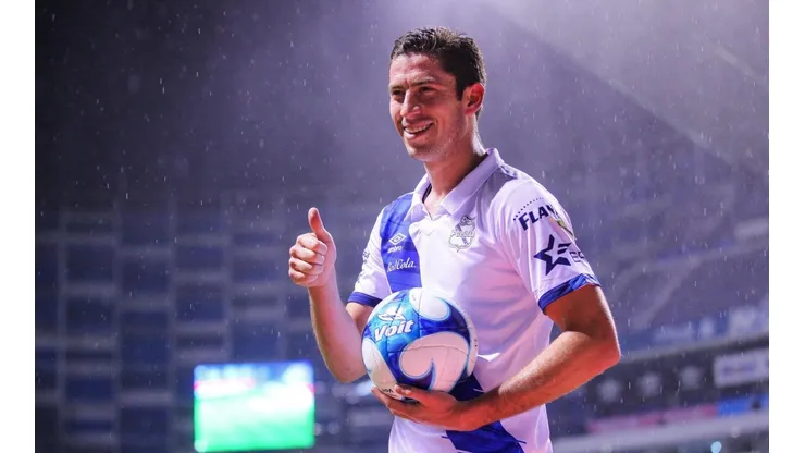 Santiago Ormeño suma 11 goles en 18 partidos con Puebla.