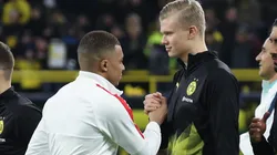Ni al entrenador, ni a sus compañeros: Haaland le agradeció a Mbappé tras la victoria