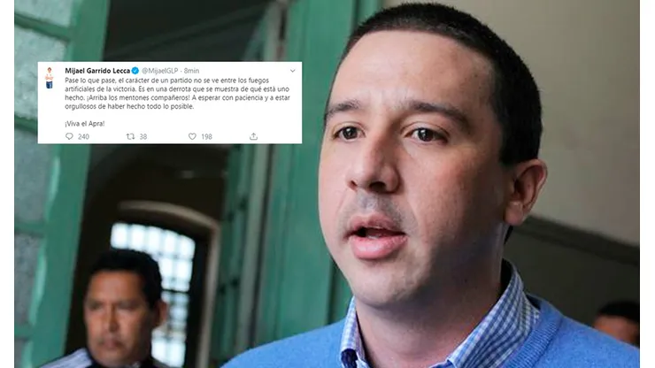 Mijael Garrida Lecca fue candidato al congreso pero no llegó a la valla.