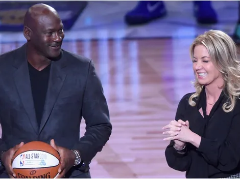 Dueña de los Lakers coqueteó con Michael Jordan en su cumpleaños