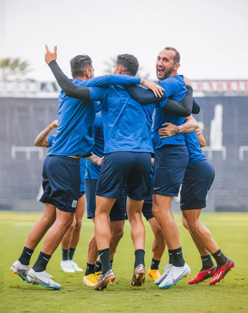 Alianza Lima en un entrenamiento. (Foto: Club Alianza Lima).
