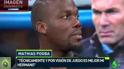 Mathias Pogba quiere que su hermano juegue sí o sí en Madrid y apuntó contra un merengue